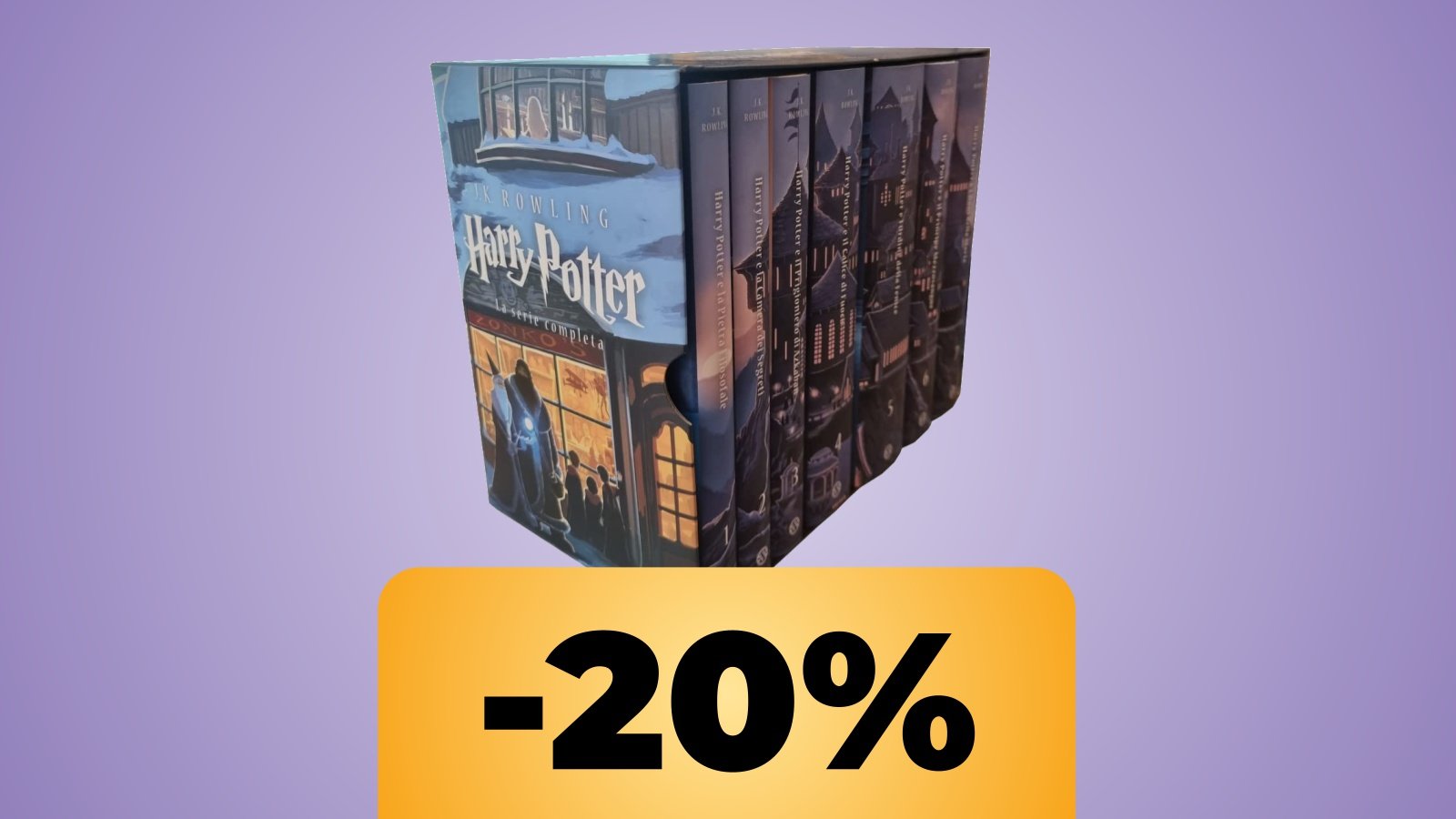 Il cofanetto di Harry Potter e lo sconto di Amazon