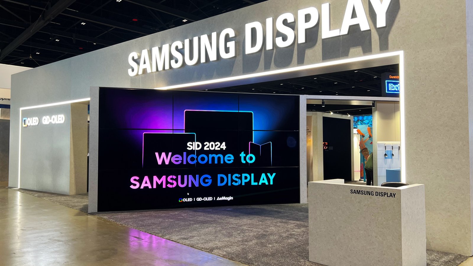 Uno stand di Samsung Display