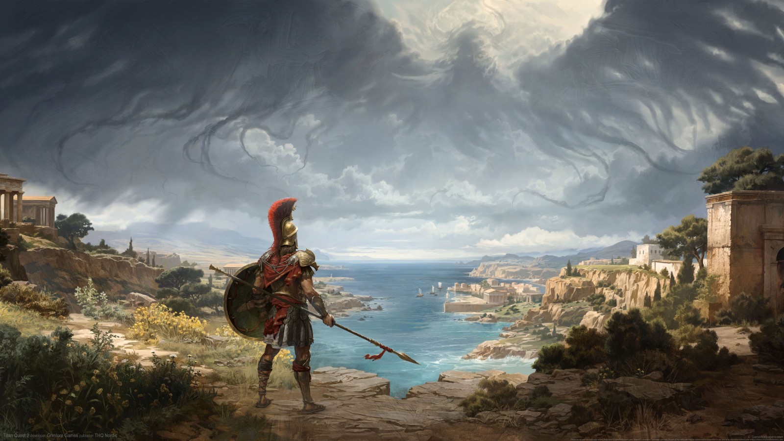 L'artwork ufficiale di Titan Quest 2