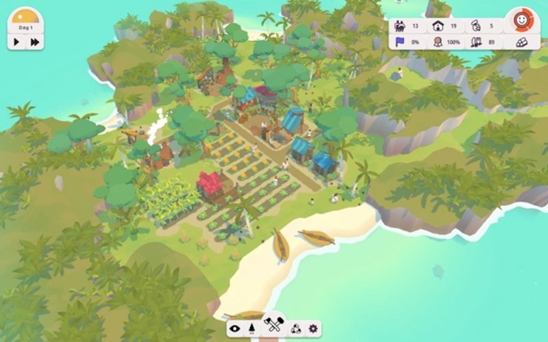 Una visuale dall'alto di Outlanders 2