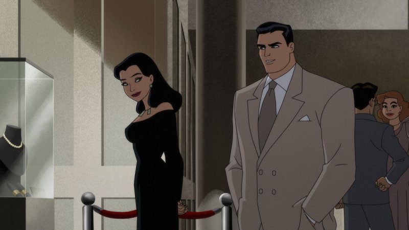 La serie animata si concentra più sui comprimari che su Bruce Wayne