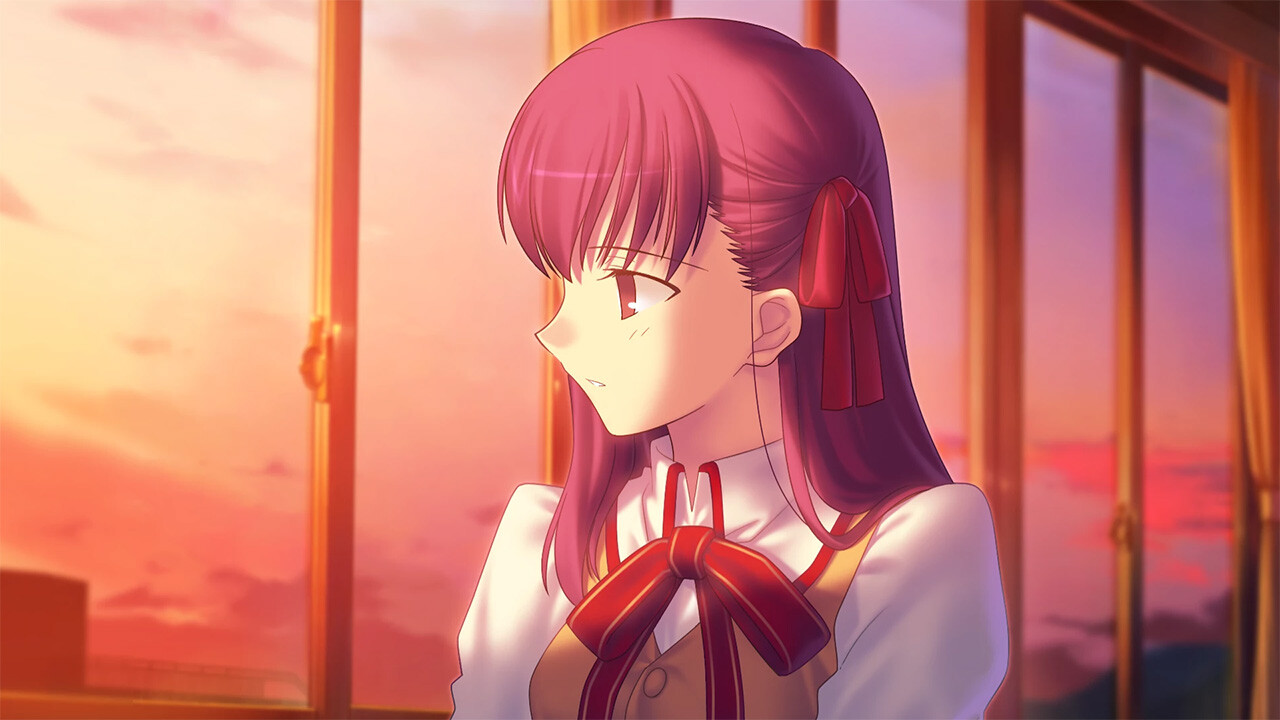 Una delle protagoniste di Fate/stay night REMASTERED