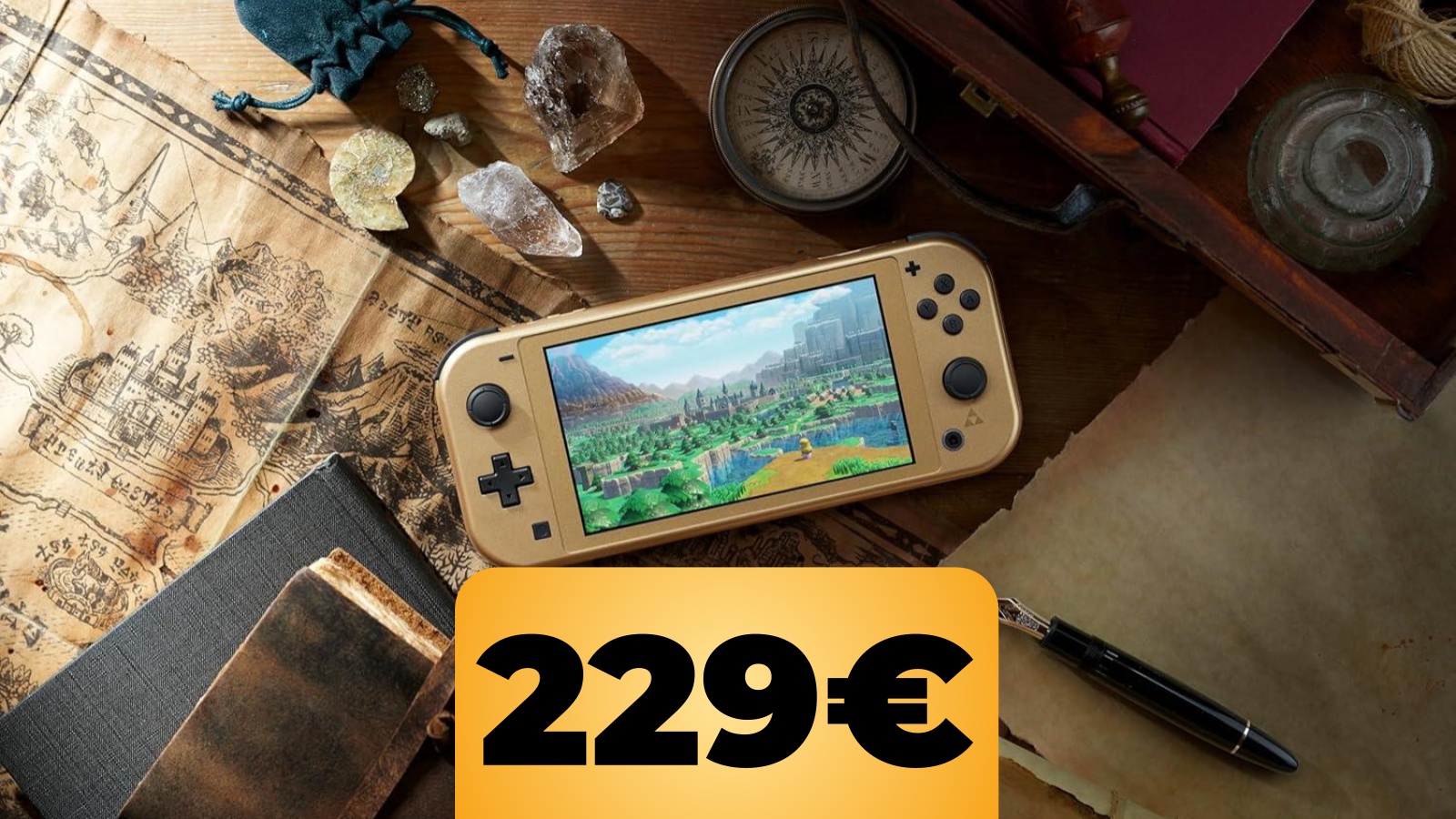 Nintendo Switch Lite Hyrule Edition e il prezzo di Amazon