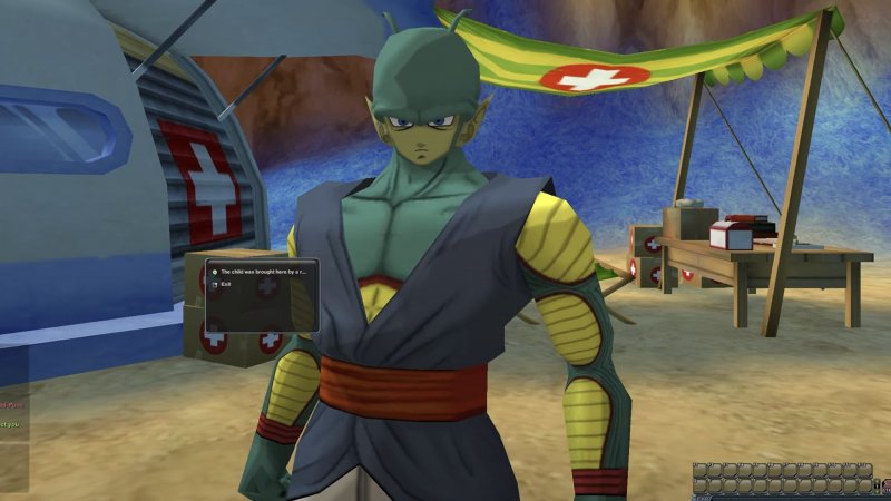Un Namecciano in Dragon Ball Online