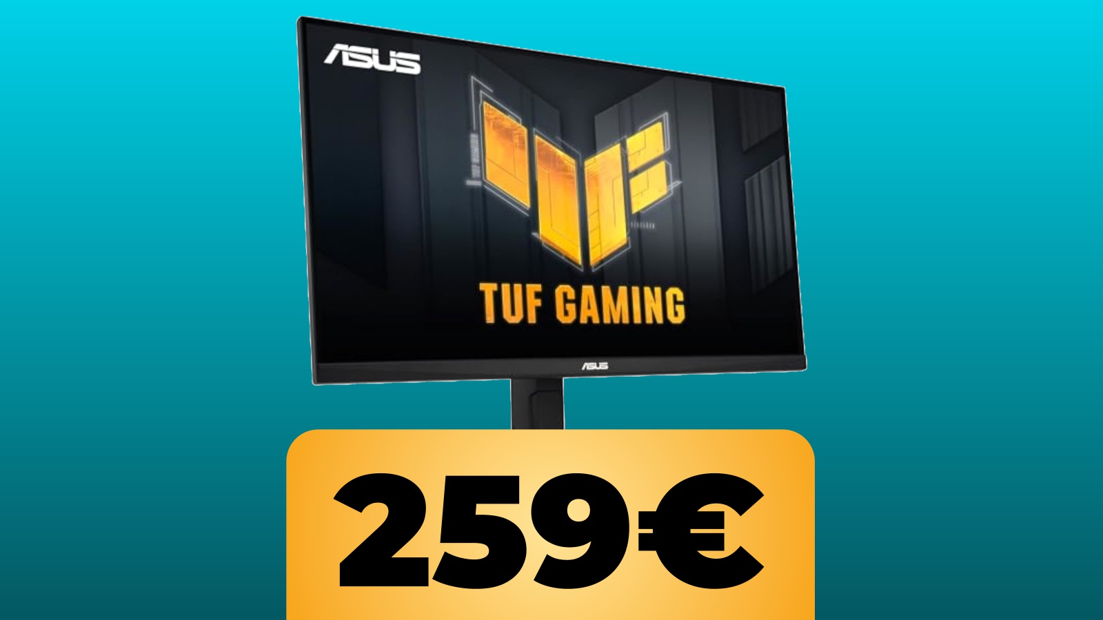 Il monitor da gaming ASUS TUF Gaming da 27 pollici in 1440p e 180 Hz e il prezzo di Amazon