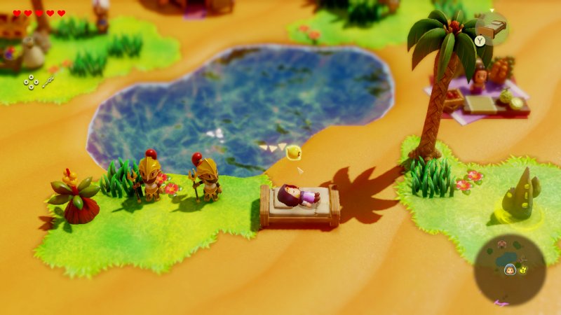 Uno degli scenari di The Legend of Zelda: Echoes of Wisdom Uno degli scenari di The Legend of Zelda: Echoes of Wisdom