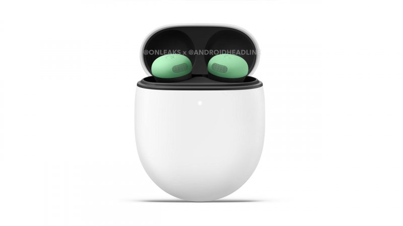 Render di Google Pixel Buds Pro 2 Render di Google Pixel Buds Pro 2
