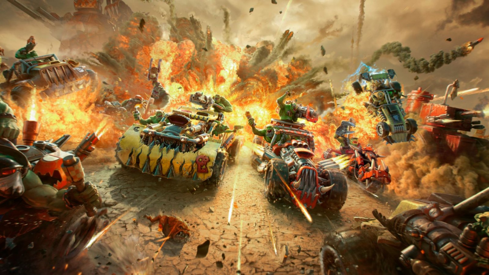 L'artwork principale di Warhammer 40.000: Speed Freeks