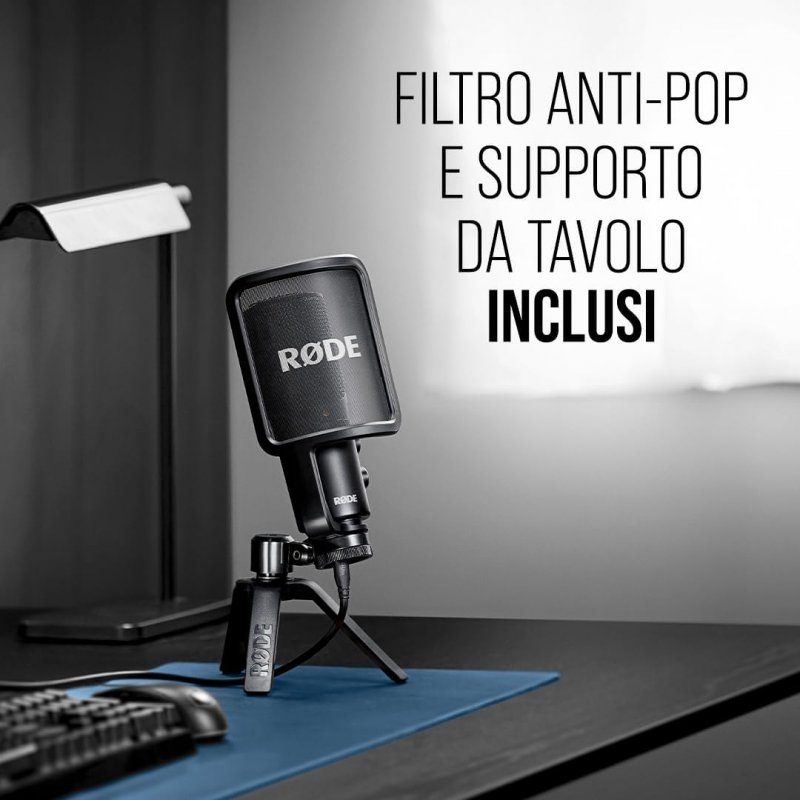 Il microfono RØDE NT-USB