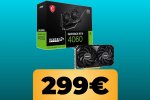 La scheda grafica MSI GeForce RTX 4060 VENTUS 2X BLACK 8G OC è in sconto su Amazon a un ottimo prezzo - Notizia