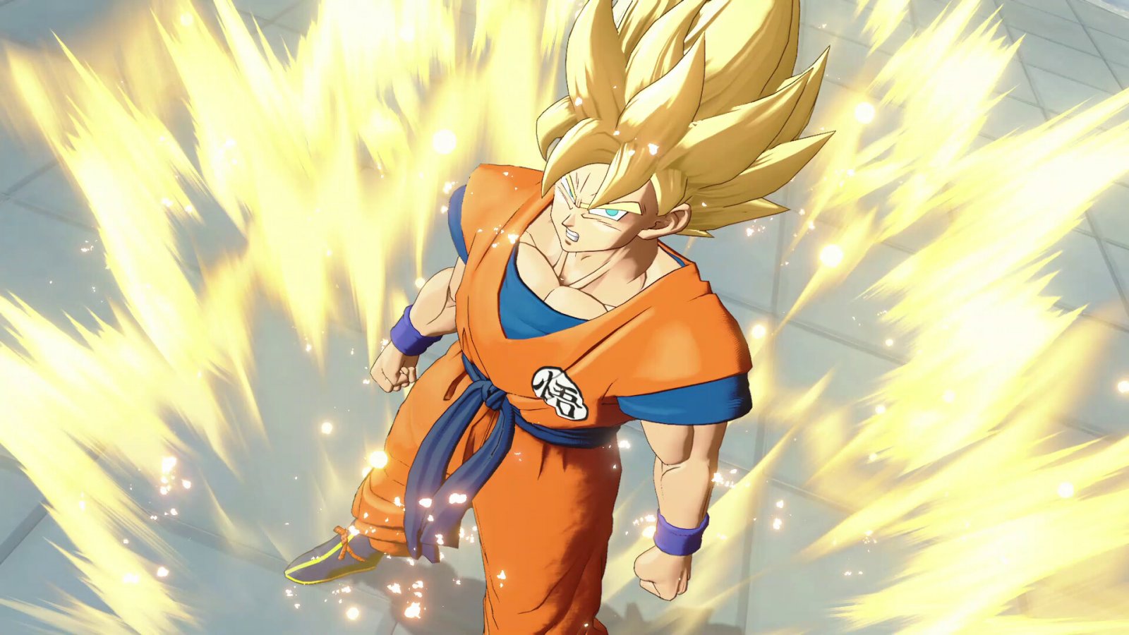 Goku in versione Super Saiyan in Dragon Ball Project: Multi