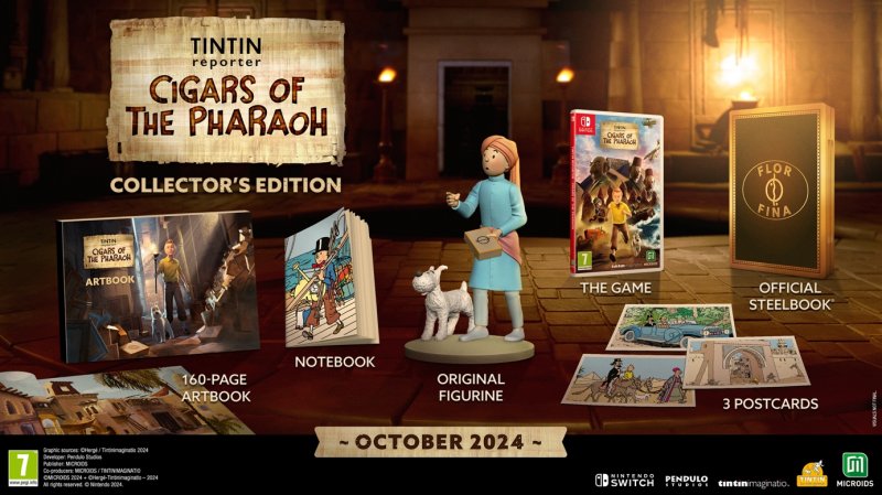 Tintin Reporter Collector's Edition: Pharaoh's Cigars