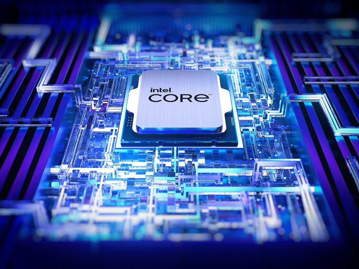 Un chip Intel Core