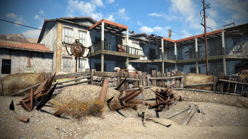 Uno dei luoghi ricreati in 3D