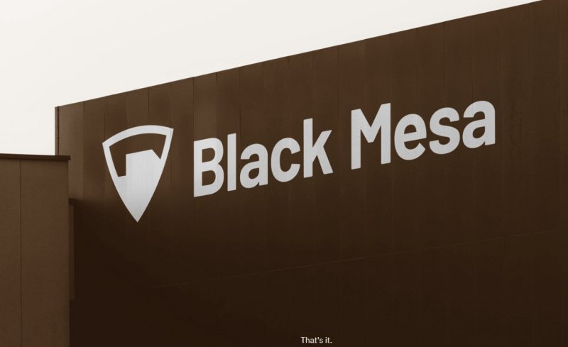 Il logo di Black Mesa Il logo di Black Mesa