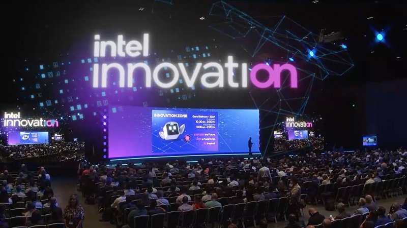 Un'immagine dall'Intel Innovation 2022