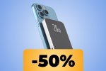 Powerbank da 10.000 mAh con ricarica wireless in sconto con questo codice su Amazon - Notizia