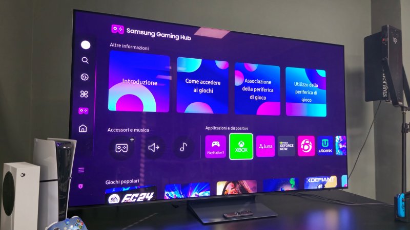 Il Gaming Hub di Samsung Il Gaming Hub di Samsung