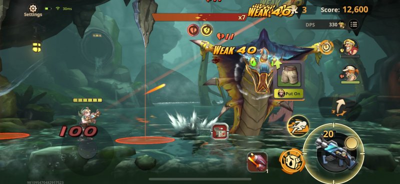 Lo scontro con un boss in Metal Slug: Awakening