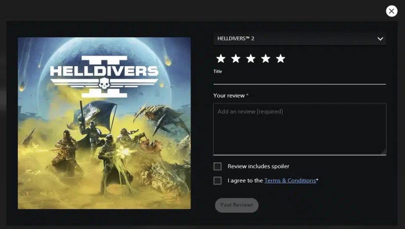 Un esempio del nuovo sistema di valutazione con recensioni scritte dagli utenti del PlayStation Store