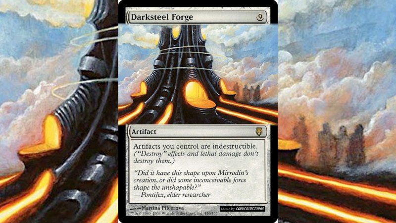 La Forgia di Darksteel è responsabile della fine del divertimento in infinite partite di Magic: The Gathering La Forgia di Darksteel è responsabile della fine del divertimento in infinite partite di Magic: The Gathering