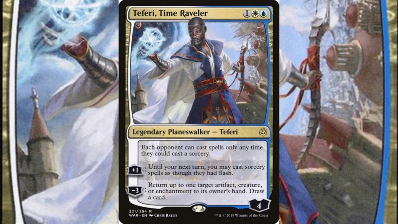 Se chiedete a un fan di Magic qual è la carta che odia di più è molto probabile che Teferi, Tessitore del Tempo sia nella sua top 5 Se chiedete a un fan di Magic qual è la carta che odia di più è molto probabile che Teferi, Tessitore del Tempo sia nella sua top 5