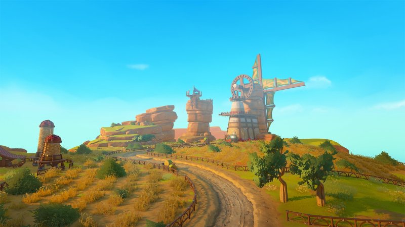 Uno scorcio di Clesseia, il mondo in cui si ambienta The Knightling