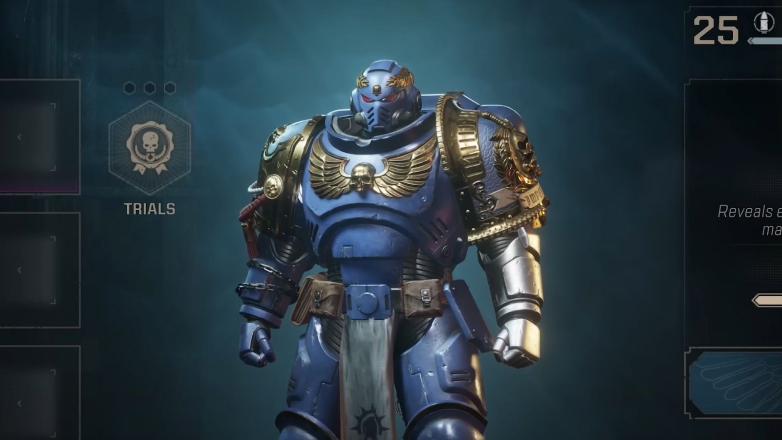 L'interfaccia di Warhammer 40.000: Space Marine 2