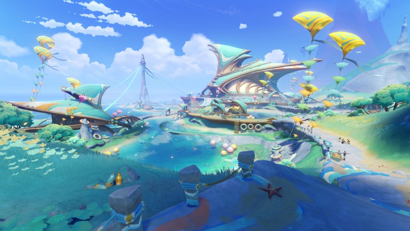 Uno scorcio di Natlan