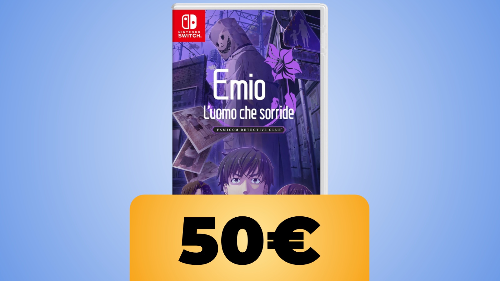 Emio – L'uomo che sorride: Famicom Detective Club, l'esclusiva Nintendo Switch è in prenotazione su Amazon