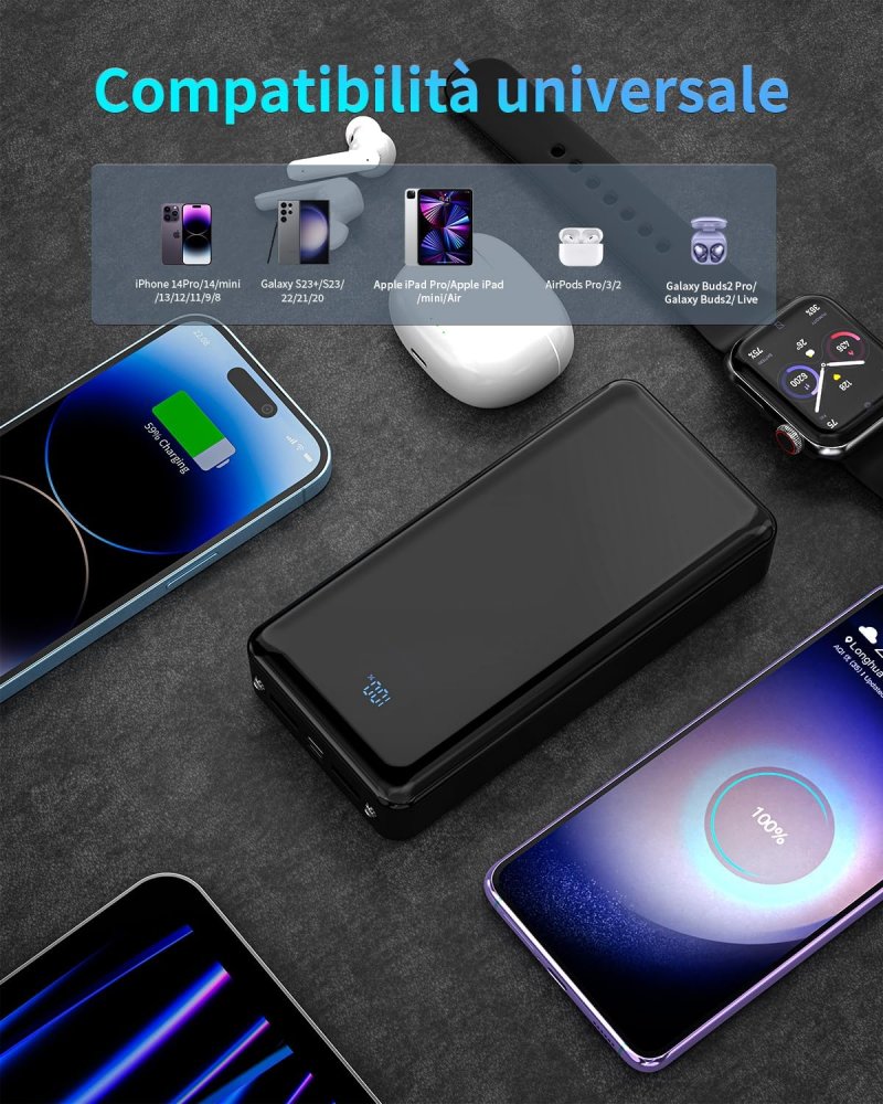 La compatibilità della PowerBank