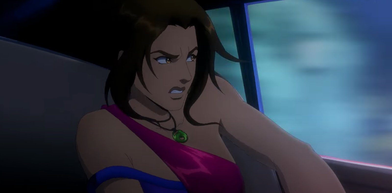 Lara Croft nell'anime di Tomb Raider