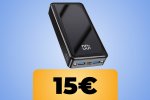 Una PowerBank con la notevole capacità di 24.000 mAh è in sconto al prezzo minimo storico su Amazon - Notizia
