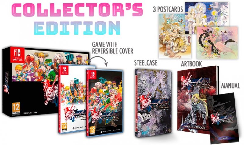 La Collector's Edition di Romancing SaGa: Minstrel Song Remastered International