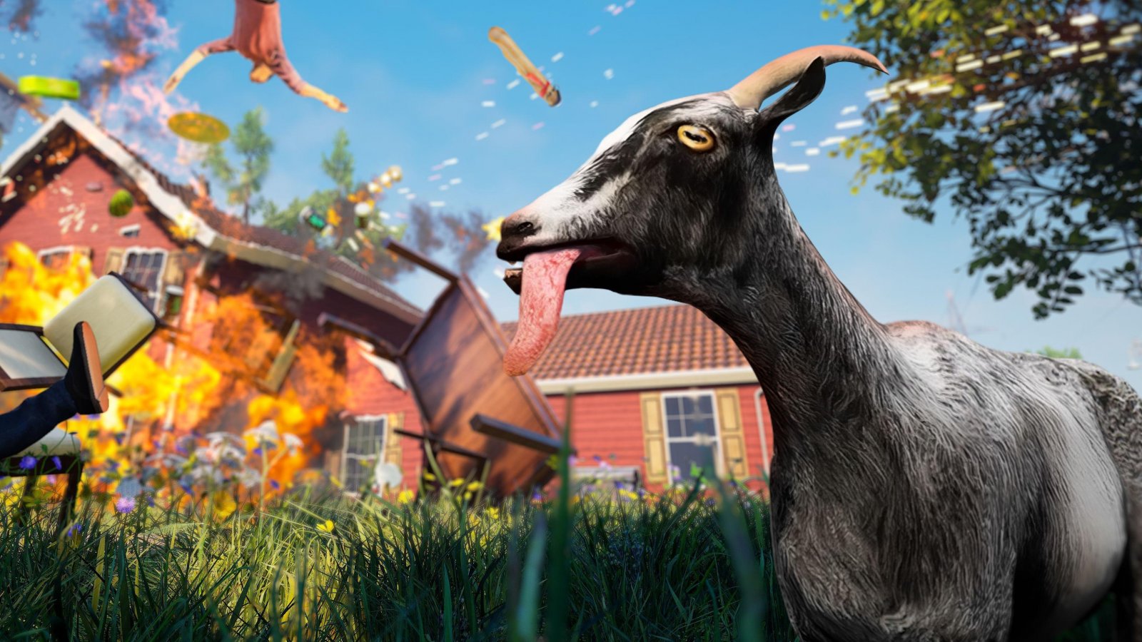 La protagonista di Goat Simulator 3