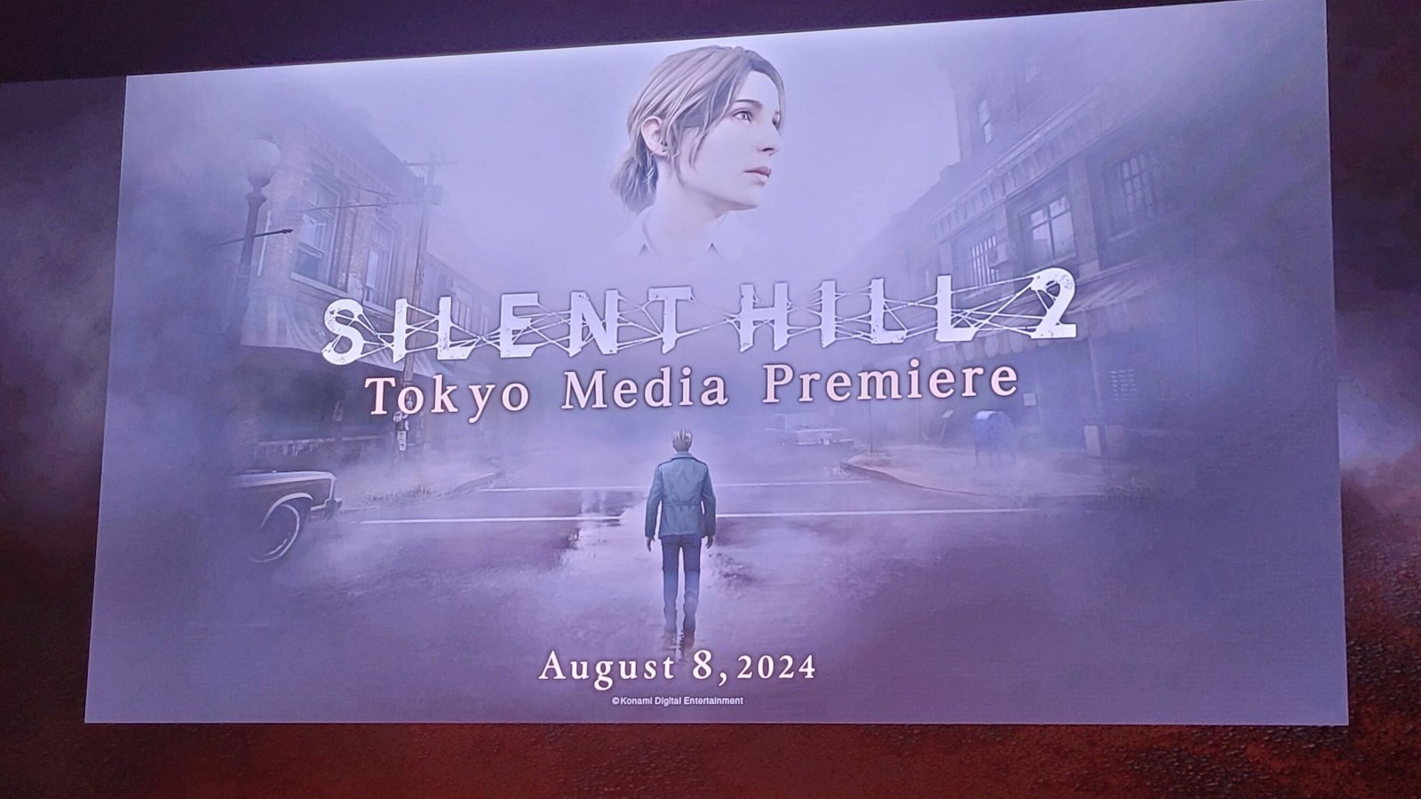 La copertina della presentazione di Tokyo di Silent Hill 2