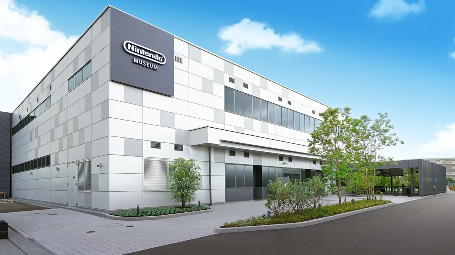 Il Nintendo Museum dall'esterno