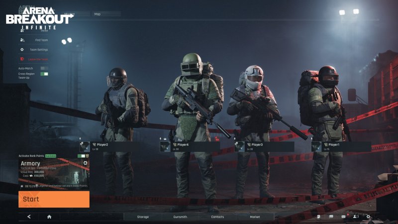 Alcuni degli equipaggiamenti disponibili in Arena Breakout: Infinite Alcuni degli equipaggiamenti disponibili in Arena Breakout: Infinite