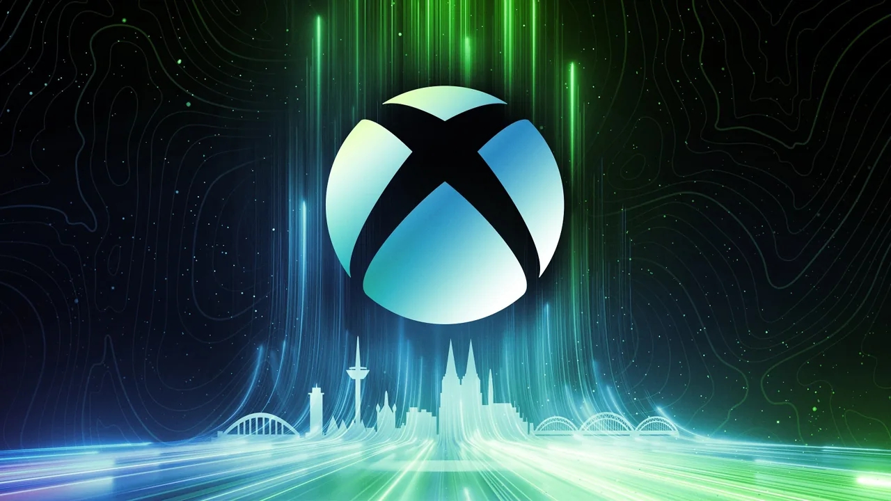 Il logo Xbox alla Gamescom