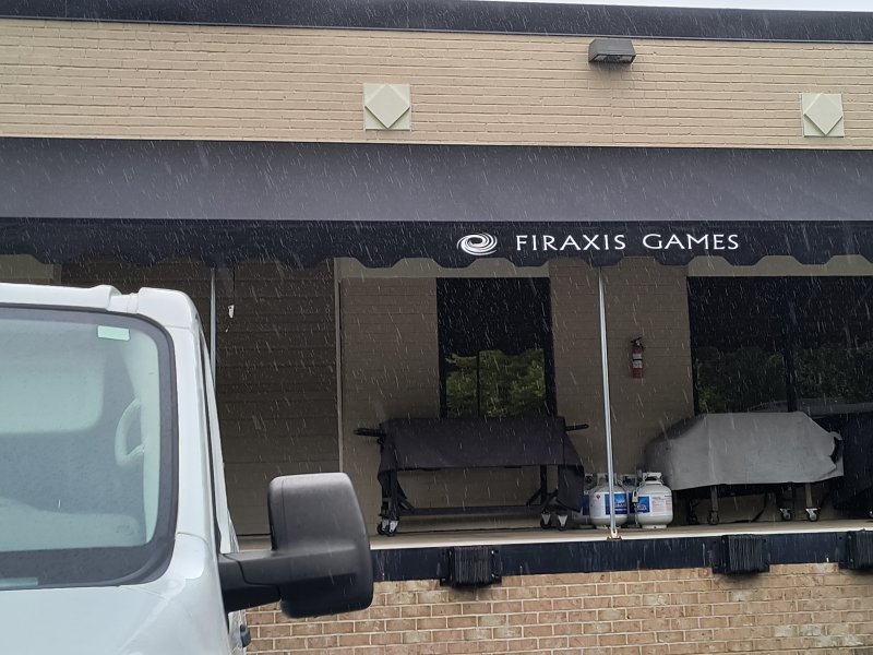 Gli uffici di Firaxis dall'esterno possono sembrare piuttosto anonimi