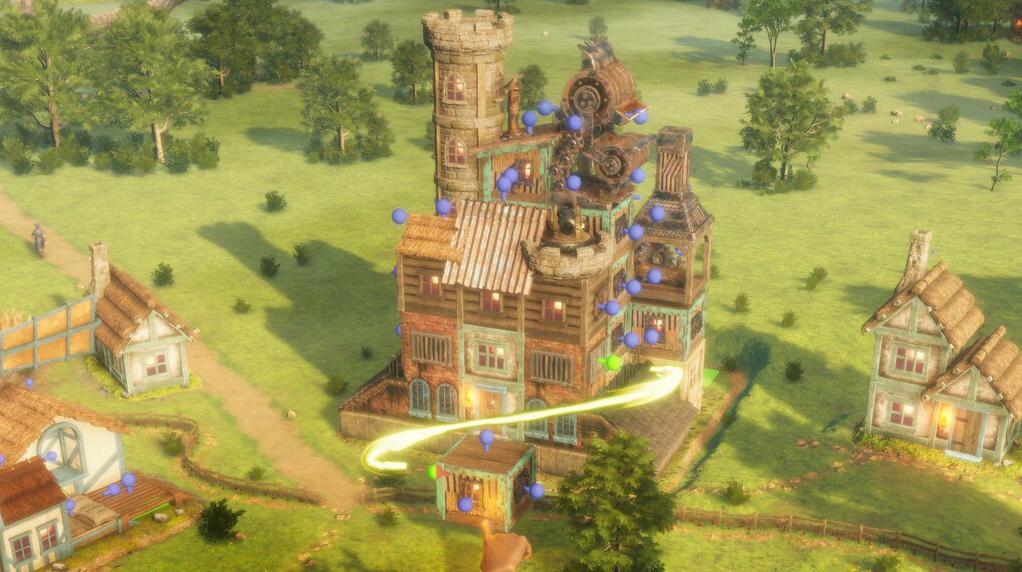 Un edificio di Masters of Albion