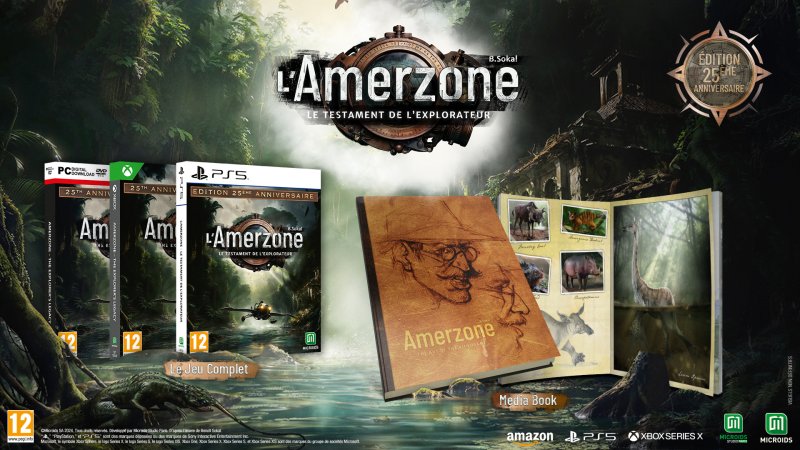 L'edizione limitata di Amerzone: The Explorer's Legacy
