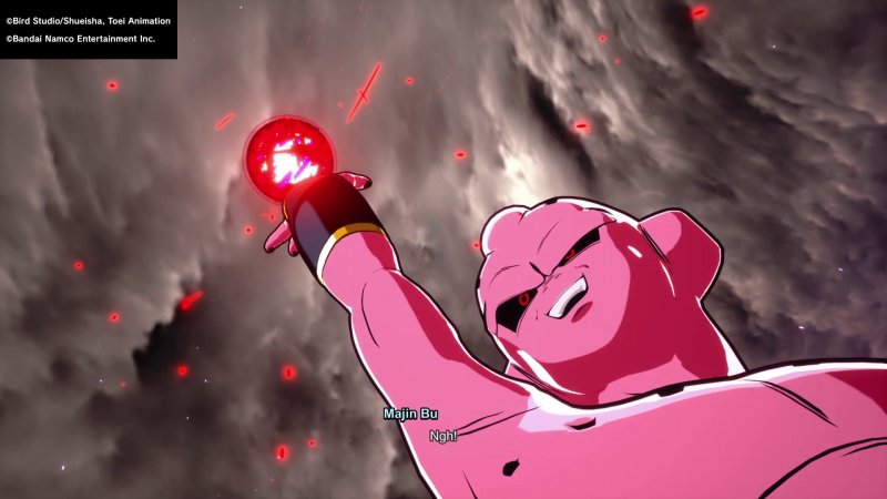 Majin Bu si prepara a distruggere il pianeta intero con il suo Scoppio planetare