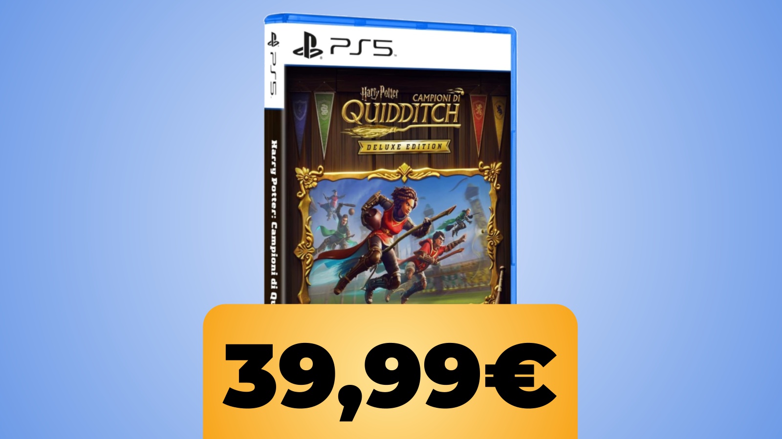 Harry Potter Campioni di Quidditch è in prenotazione su Amazon Italia per PlayStation, Xbox e Nintendo Switch
