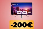 Il monitor da gioco Sony INZONE M9 da 27 pollici in 4K e 144 Hz va in sconto per la prima volta su Amazon - Notizia