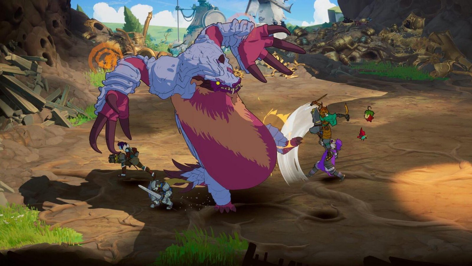 Un nuovo video di gameplay per Towerborne arriva dalla Gamescom