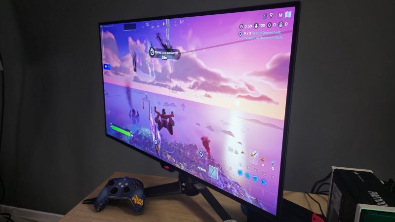 L'angolo di visione è ottimo su ROG Swift OLED PG32UCDP