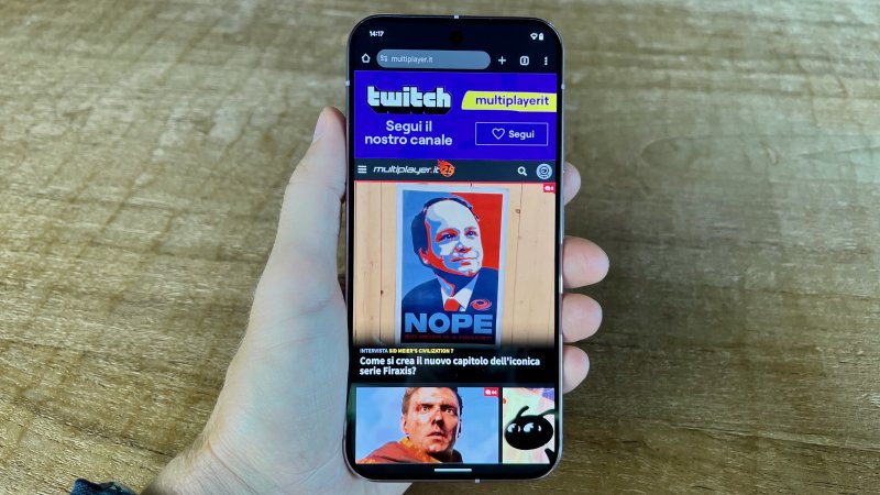 La tecnologia LTPO del display di Google Pixel 9 Pro XL è molto efficiente