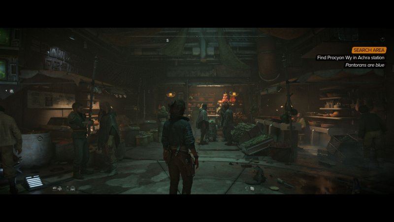 Una delle suggestive tarverne di Star Wars Outlaws