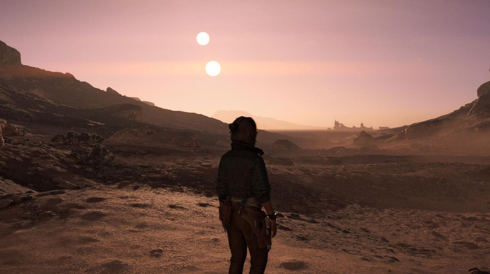 Il doppio tramonto di Tatooine in Star Wars Outlaws mostra